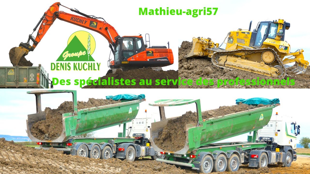 E.T.A DENIS KUCHLY | TERRASSEMENT | TRANSPORT | SCANIA | RENAULT | DOOSAN | CATERPILLAR |