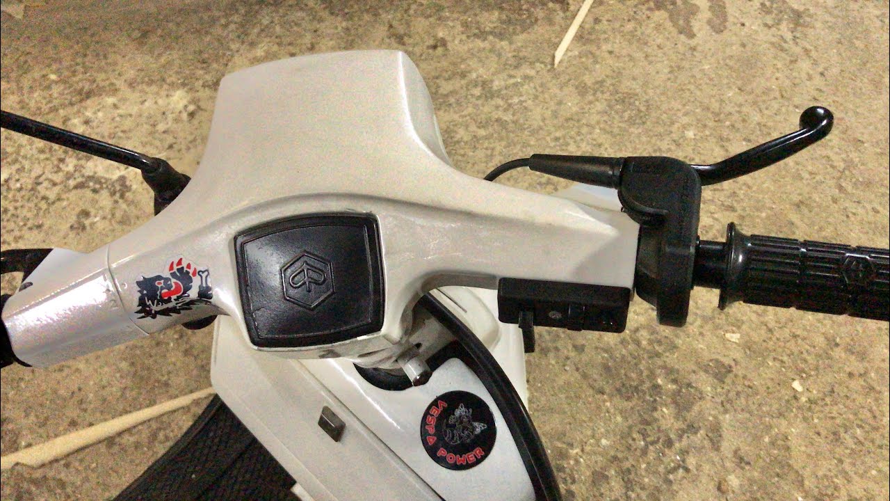 montaggio gas rapido vespa!!!