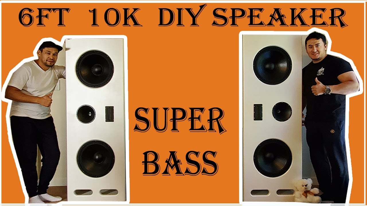 Best Open Baffle Speaker build DIY Speaker & Subwoofer box build Bass test