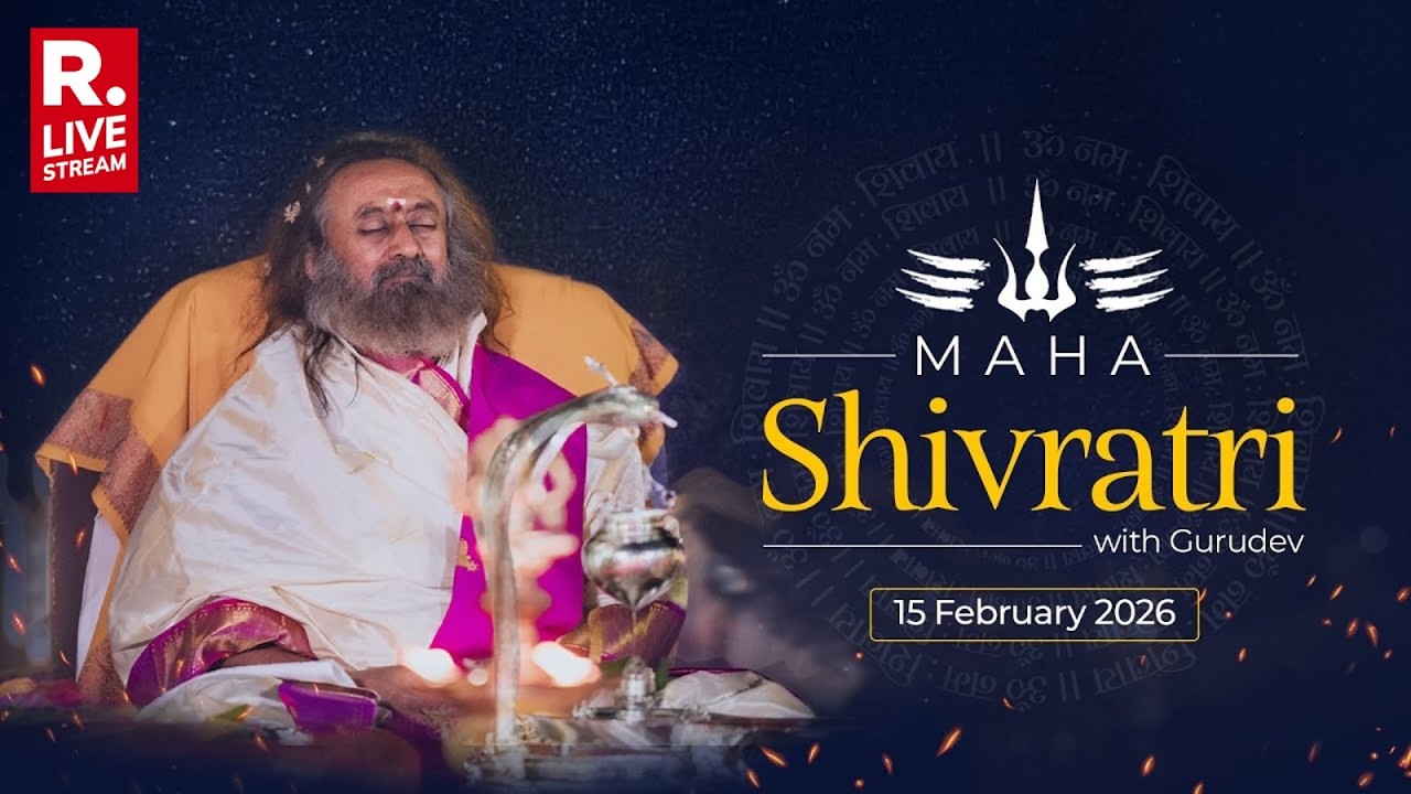 Maha Shivratri With Gurudev Sri Sri Ravi Shankar LIVE
