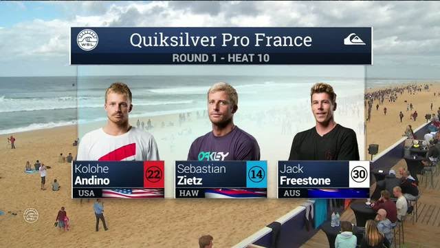 Quiksilver Pro France: Round One, Heat 10