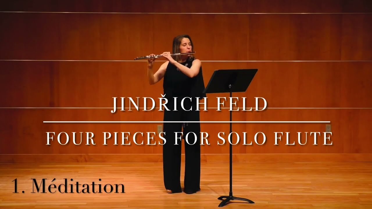 Jindřich Feld, Four Pieces for Solo Flute
