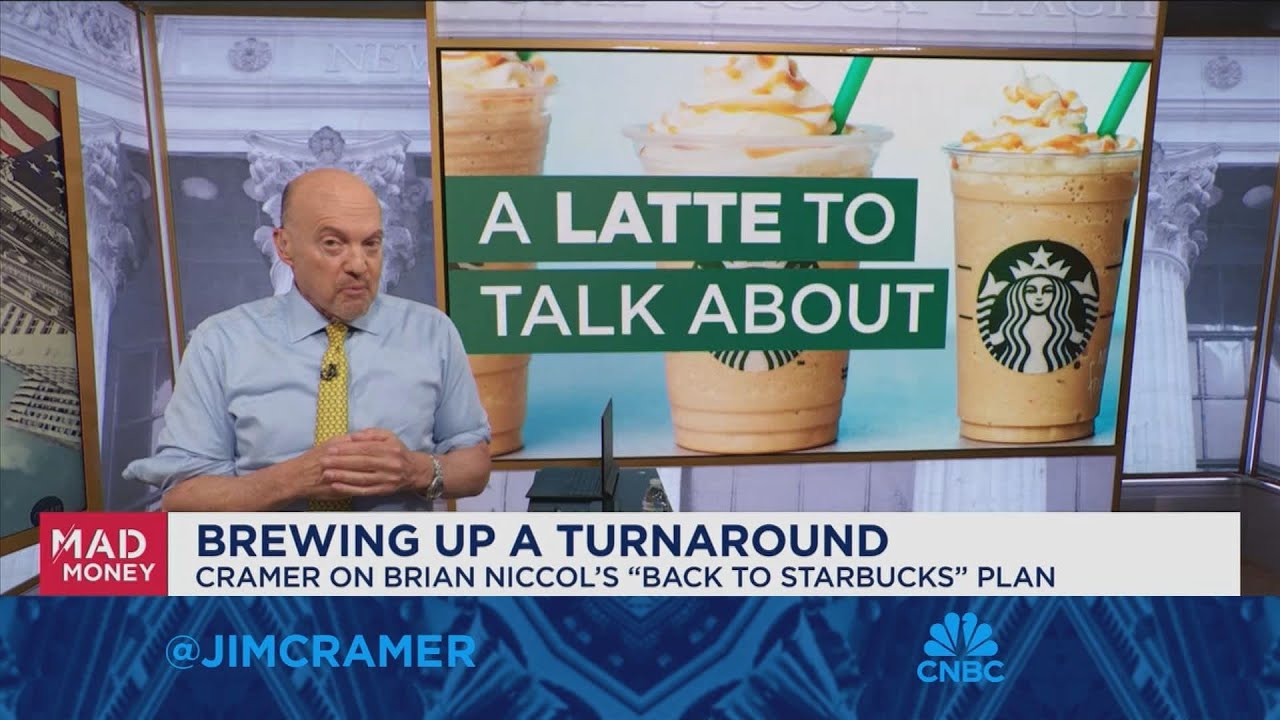 Jim Cramer recaps Starbucks' Q3 numbers