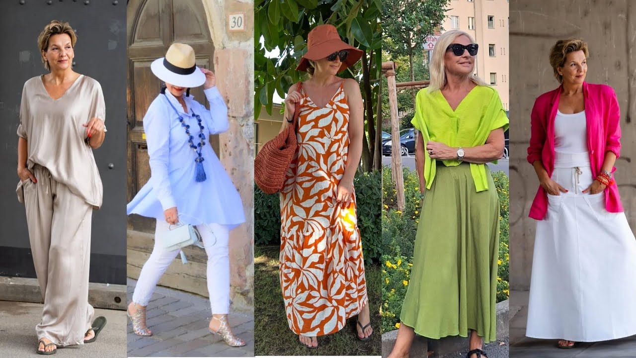 WOMEN OVER 60 Elegant Outfits |New Trends Fashion For Women |Spring/summer Fashion 2026