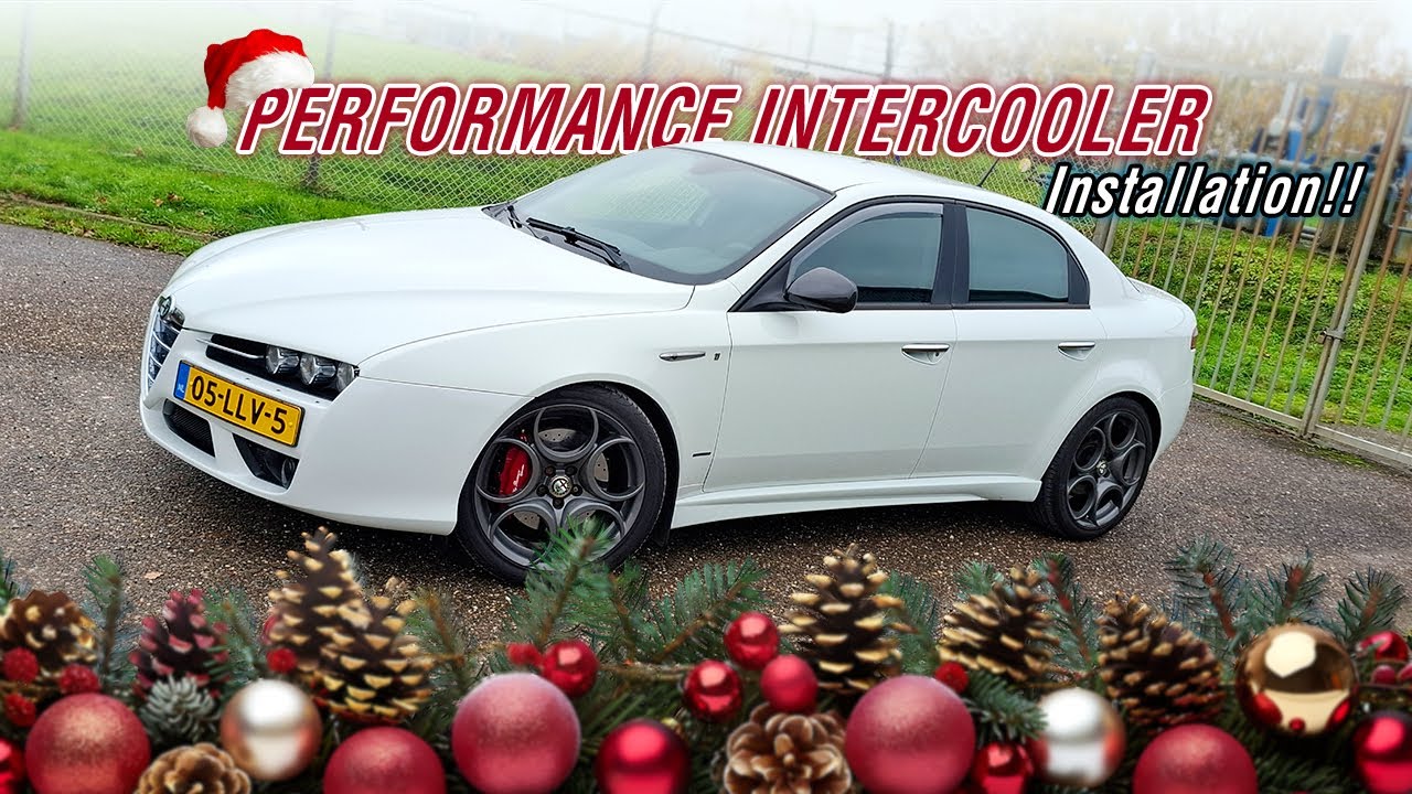 Alfa Romeo 159 Performance Intercooler + обновление переднего бампера Brera — рождественское пред...