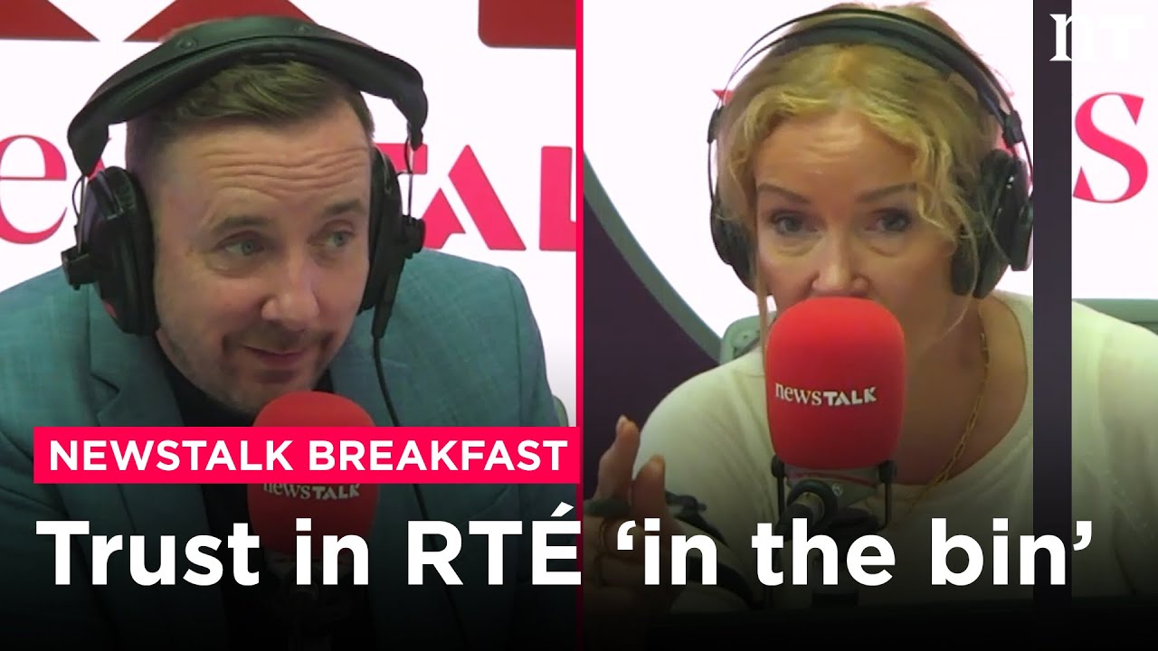 Trust in RTÉ is 'in the bin'.