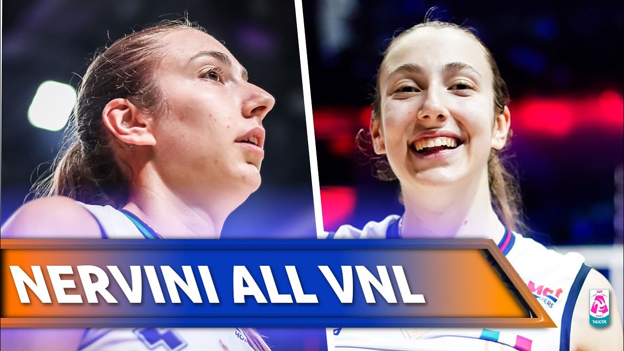 STELLA NERVINI, All Points in VNL 2025 | Volleyball Nations League 2025