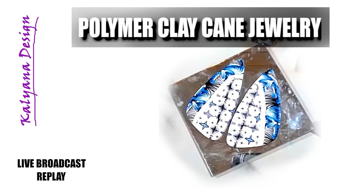 Let's make some cane jewelry