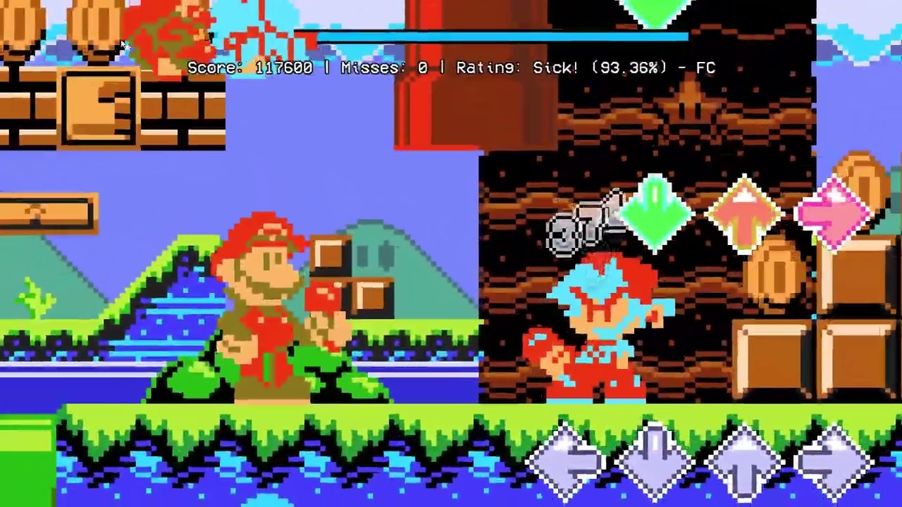 FNF Super Mario Bros. Funkers - Lets Go