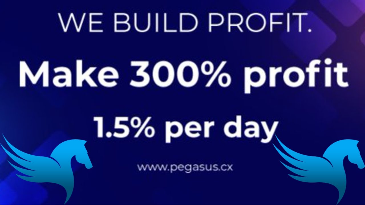 PEGASUS**PASSIVE INCOME PLATFORM** COMPLETE PRESENTATION..6/21/22 1.5% DAILY RETURN