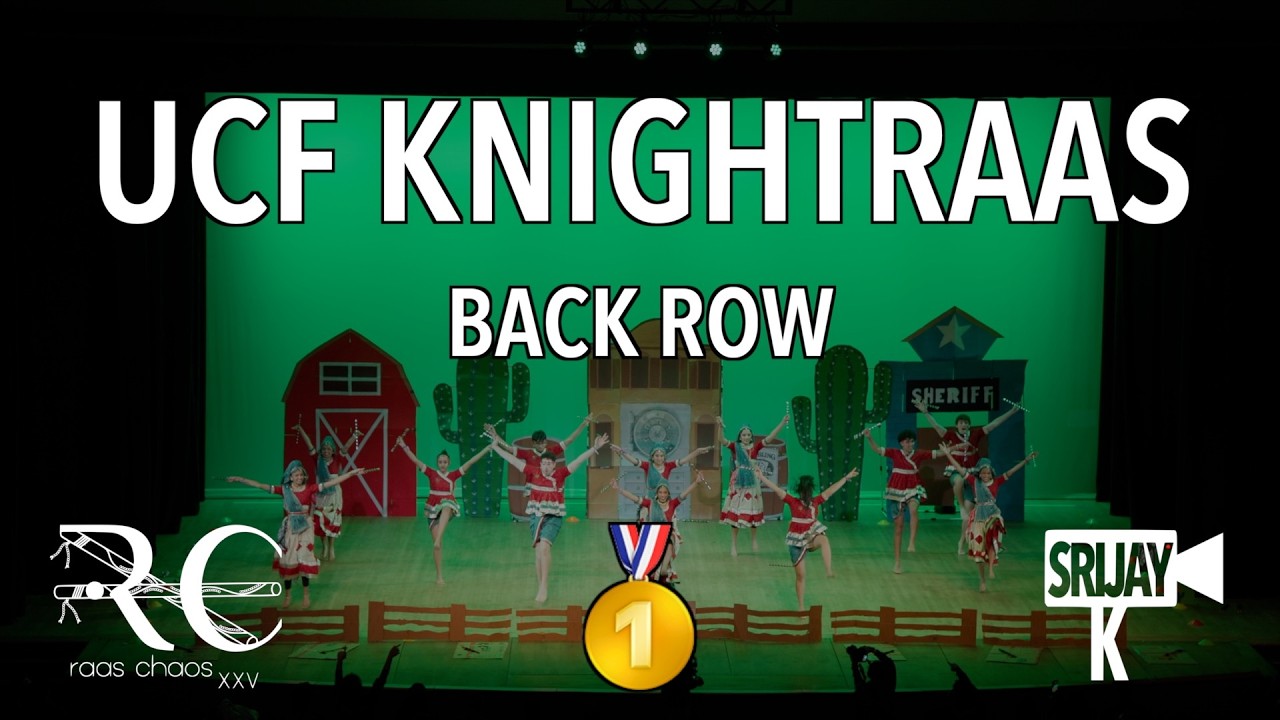 [1st Place] UCF Knightraas | Raas Chaos 2026 [Back Row]