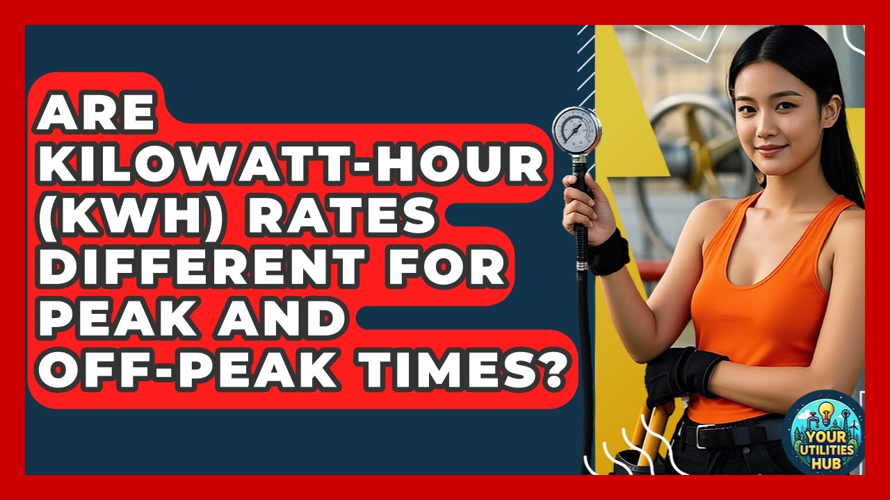 Are Kilowatt-Hour (kWh) Rates Different for Peak and Off-Peak Times? - Your Utilities Hub