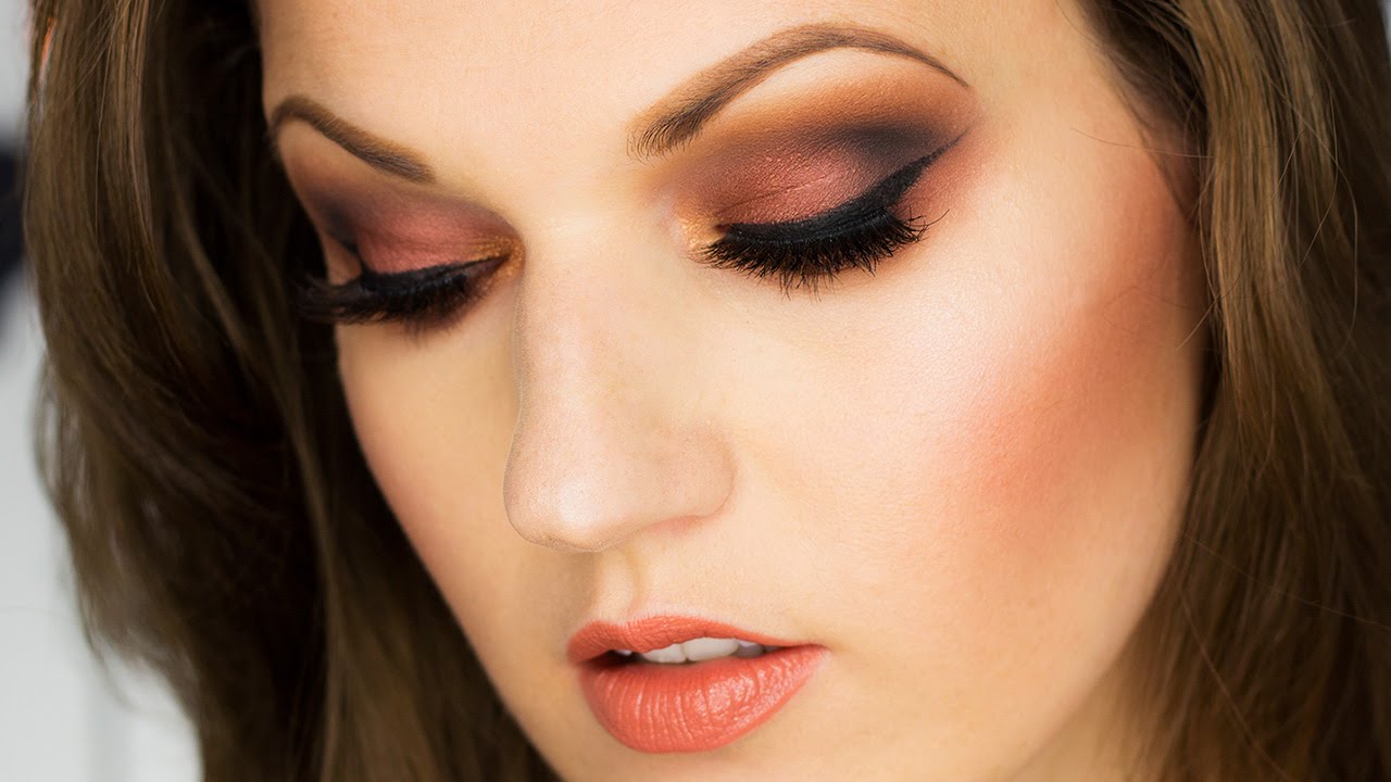 Auburn Autumn Smokey Eyes | LORAC Pro Palette