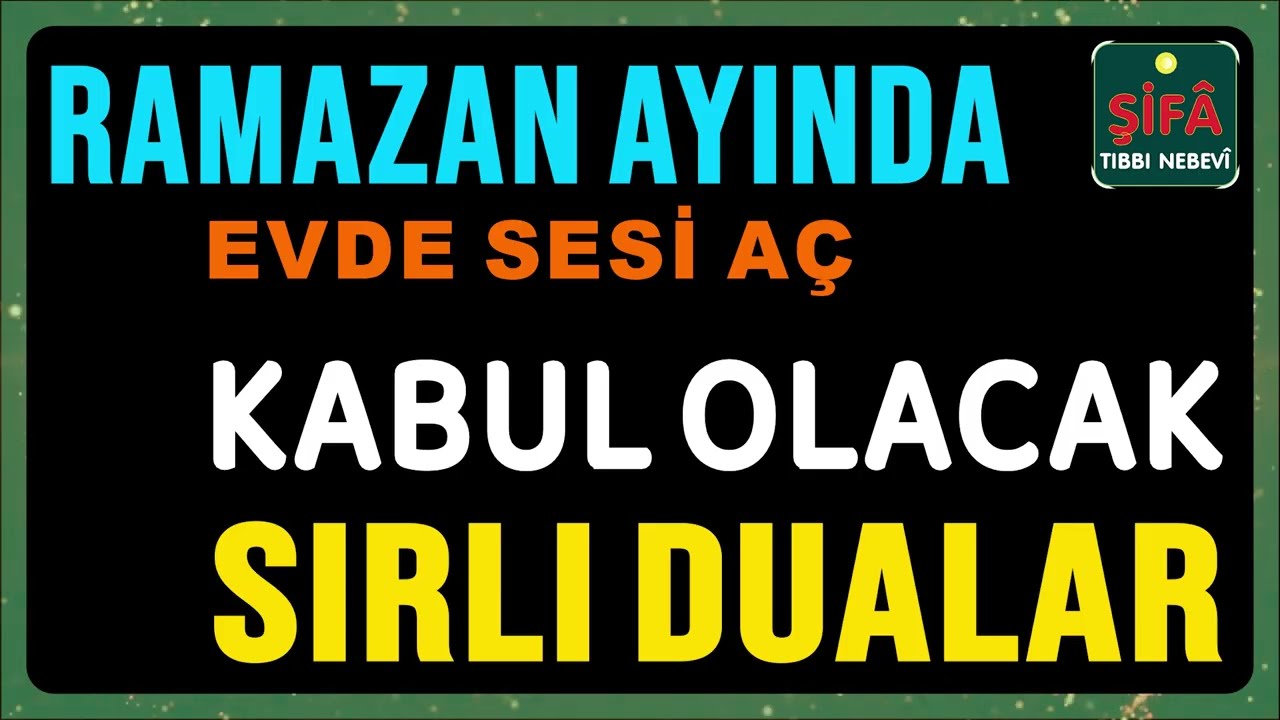CUMA GÜNÜ DUASI - Evde Sesli Dua Etmenin Sırrı Ne