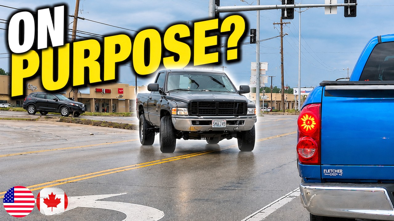 IDIOT ALMOST CRASHED ON PURPOSE! - 995