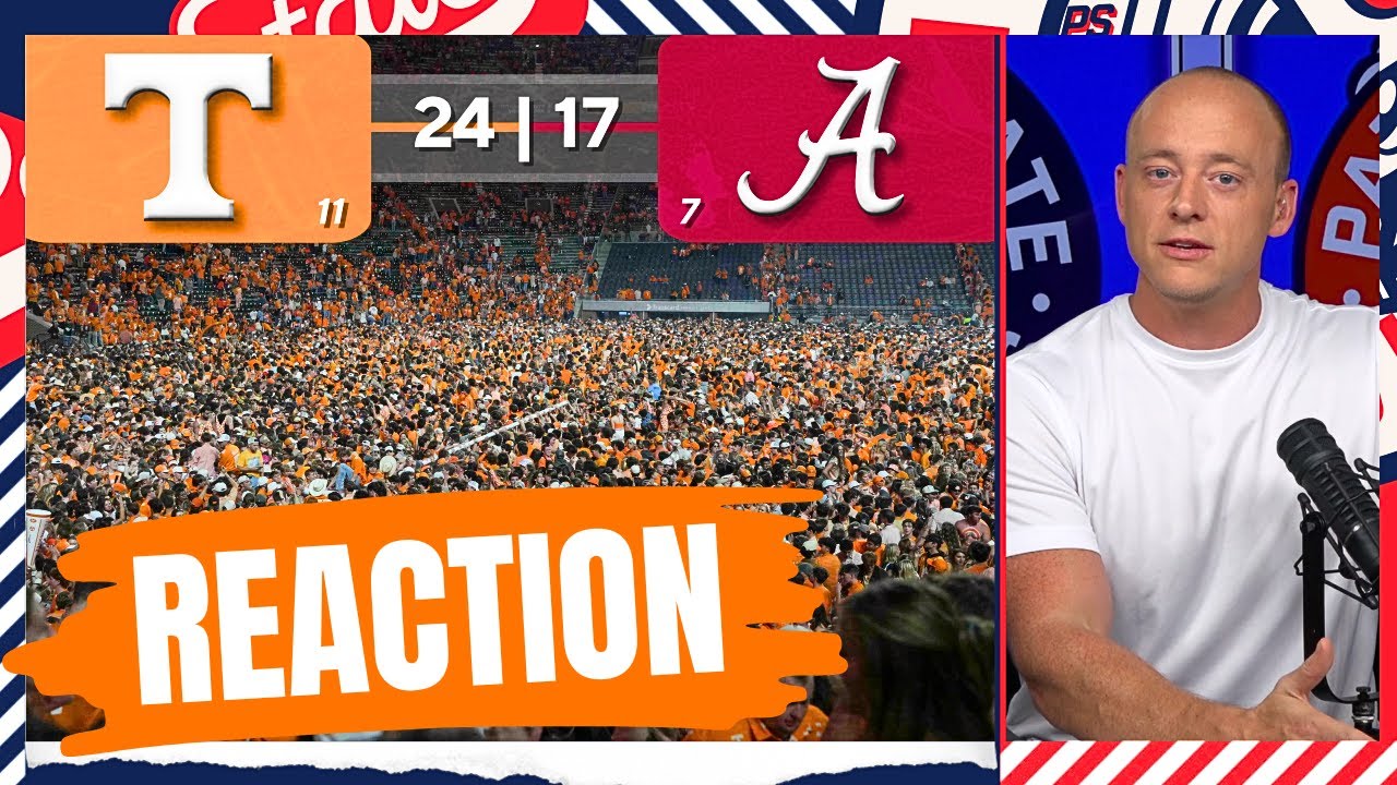 Tennessee Beats Alabama - Josh Pate Rapid Reaction
