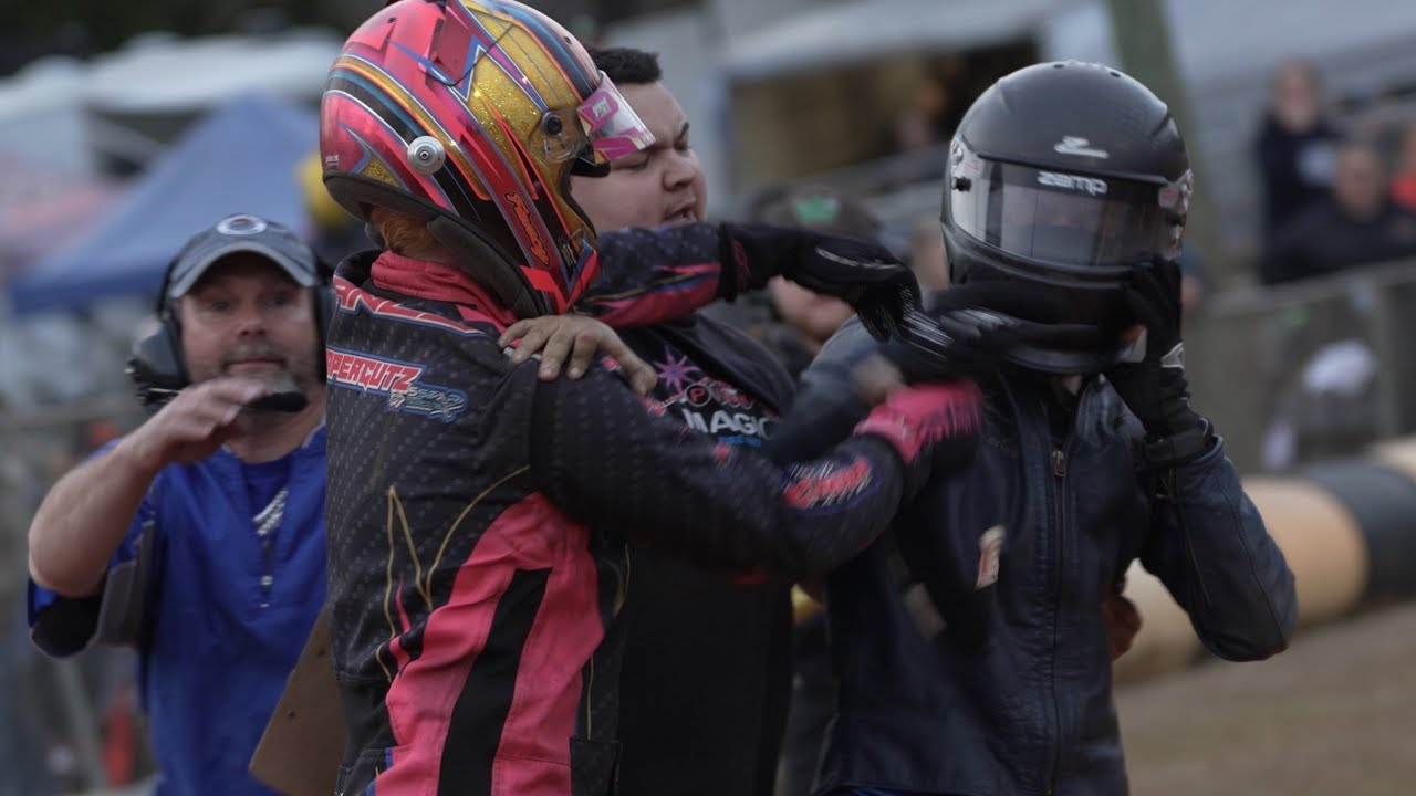 Craziest Wrecks and Finishes of Dirt Track Karting