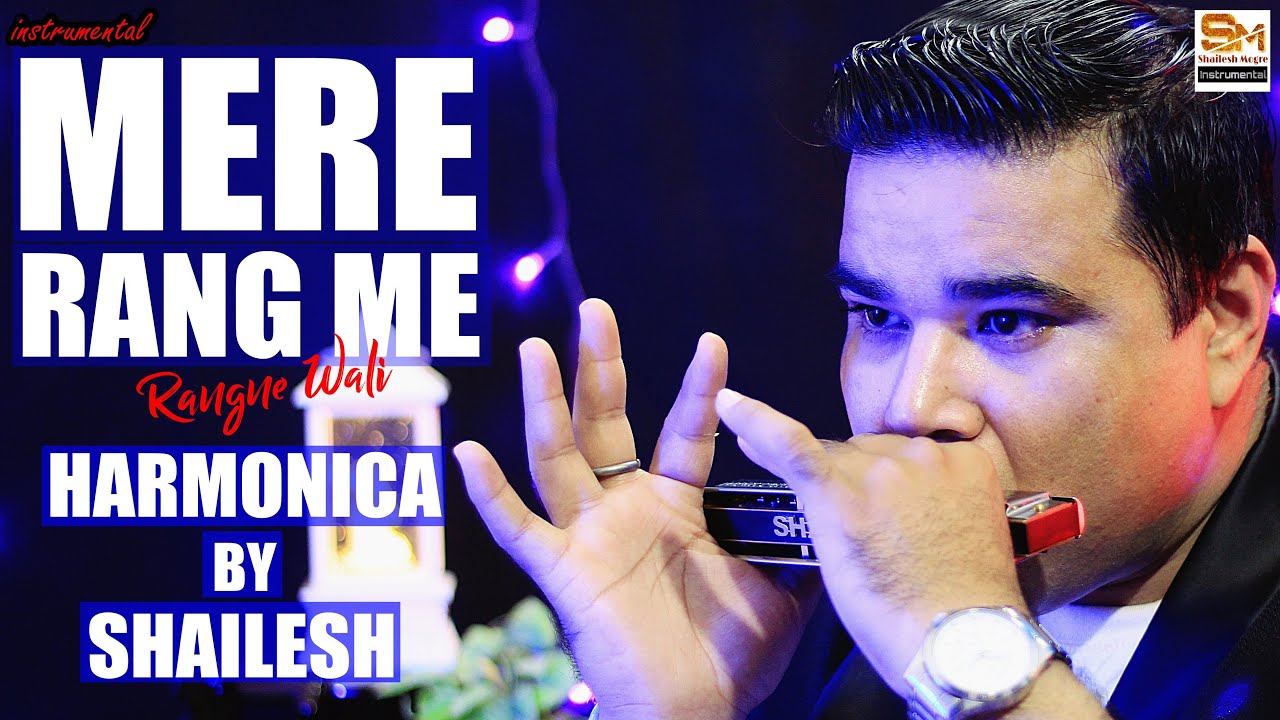 Mere Rang Me Cover | Best Of Bollywood On The Harmonica | Shailesh Mogre | Instrumental