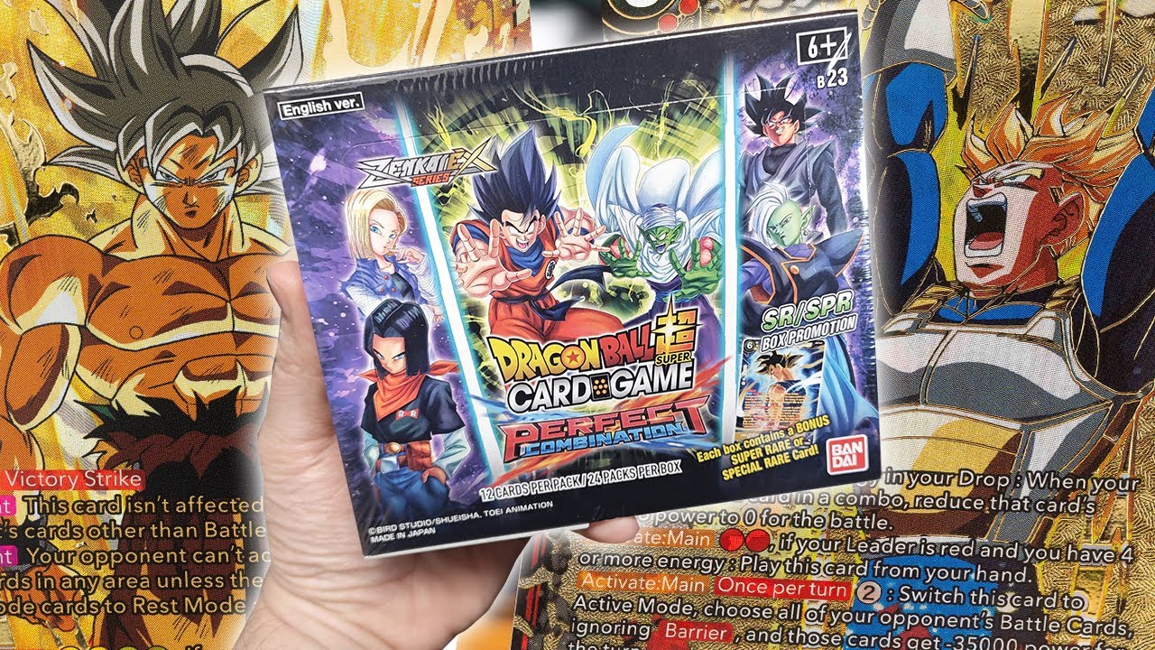 UNBOXING - PERFECT COMBINATION - BT23 | Dragon Ball Super Card Game