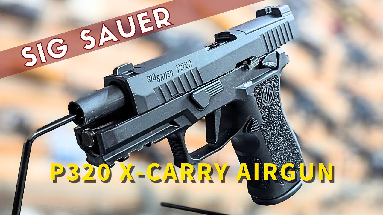 Pistola Sig Sauer P320 X-Carry Blowback Airgun Co2 4,5mm