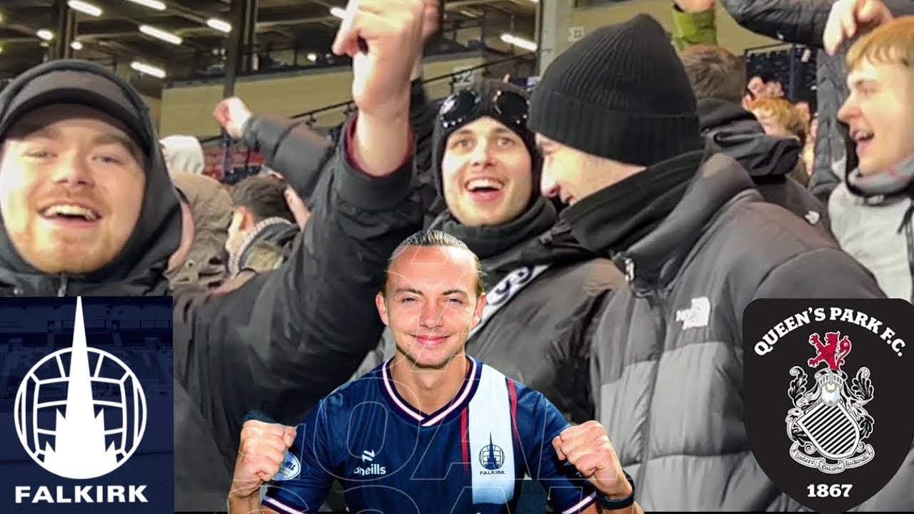 Hampden park victory for the Falkirk bairns Falkirk fc vs queens park.fc