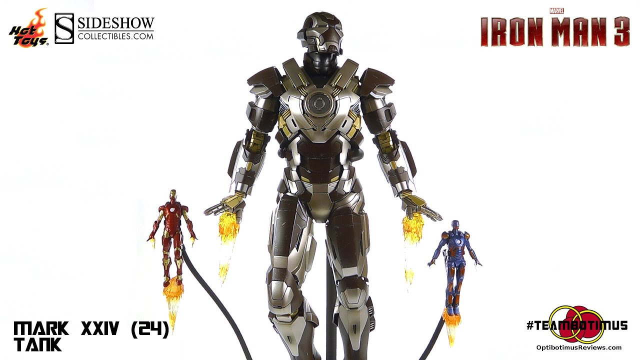 Видеообзор Hot Toys Iron Man 3 Mark XXIV (24) 