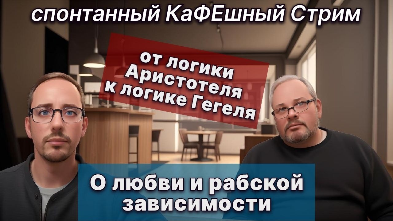 Философское продолжение. Гегель, Аристотель... О любви! Разговоры За жизнь в Питерской кафешке!