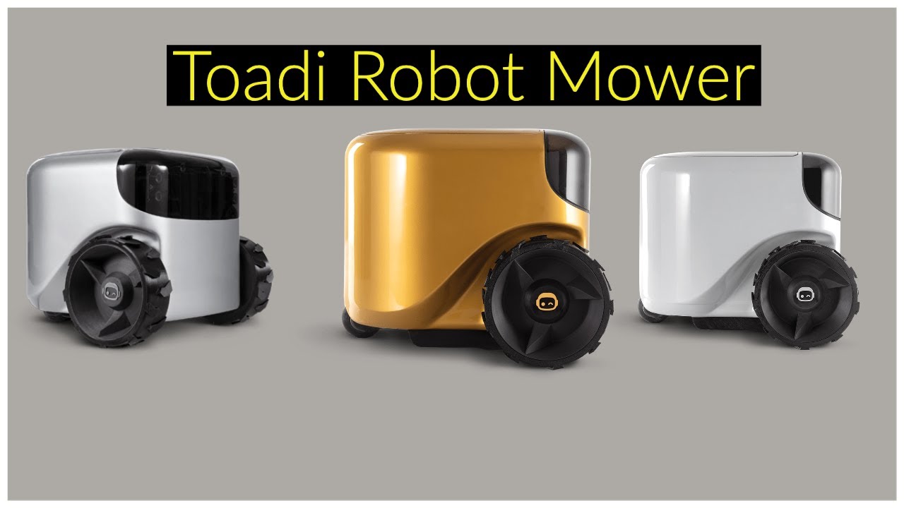 Toadi's Lawn robot powered by artificial intelligence | Toadi Robot Mower | High-performance mowing