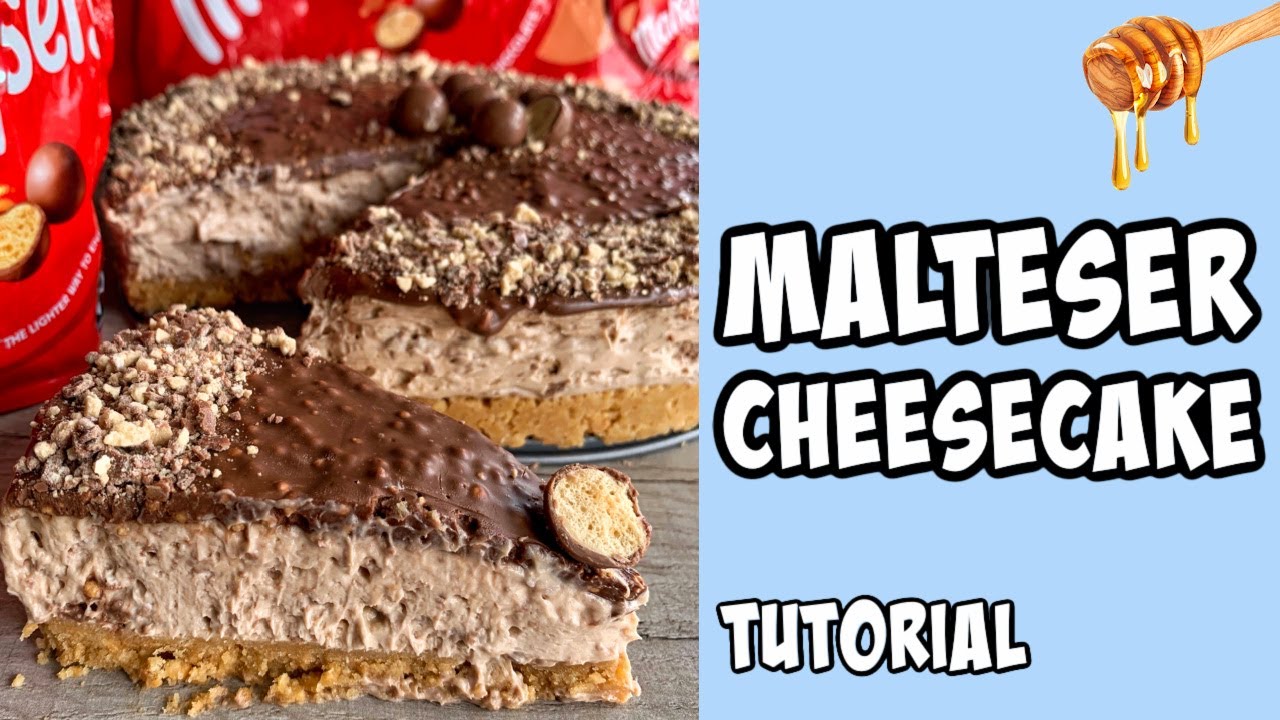 How to make a Malteser Cheesecake! tutorial #shorts