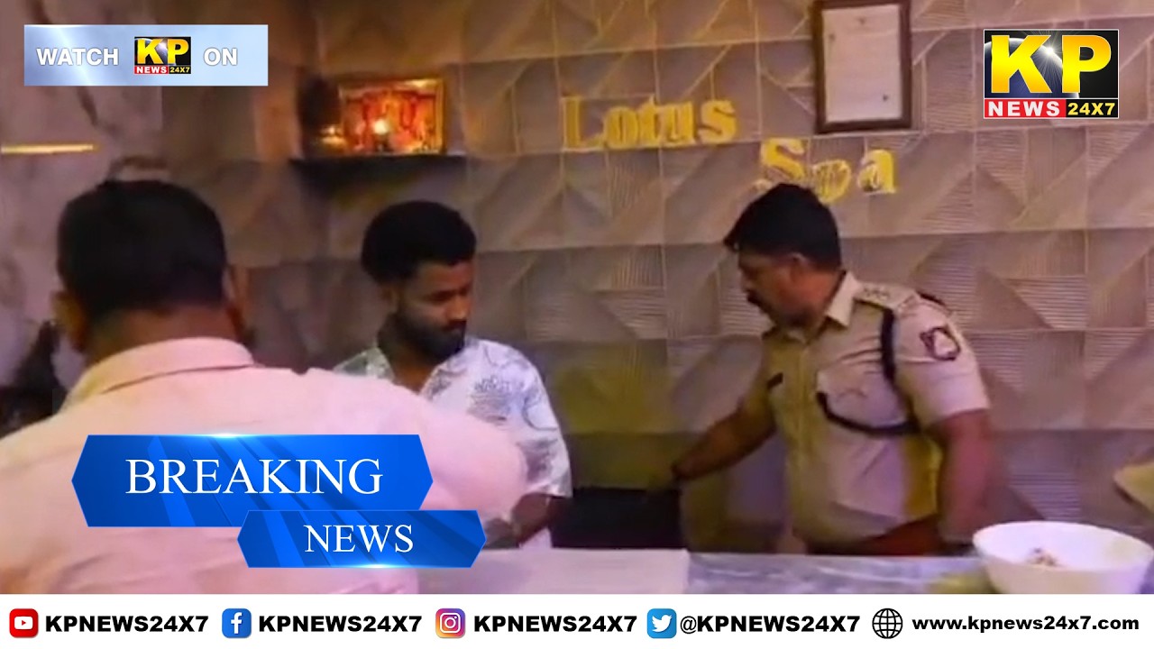 Major police action in city | Police raid on prostitution brothel operating in name of Lotus Spa.