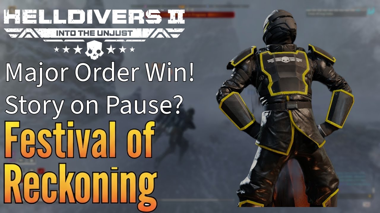 Helldivers 2 | Огромный успех! Festival of Reckoning — самый лёгкий из всех Major Orders!
