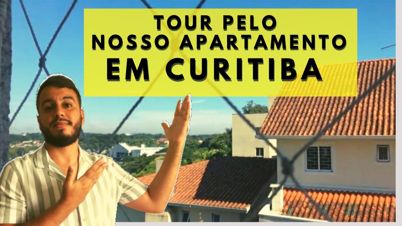 TOUR PELO NOSSO APARTAMENTO EM CURITIBA - BAIRRO SANTA CÂNDIDA