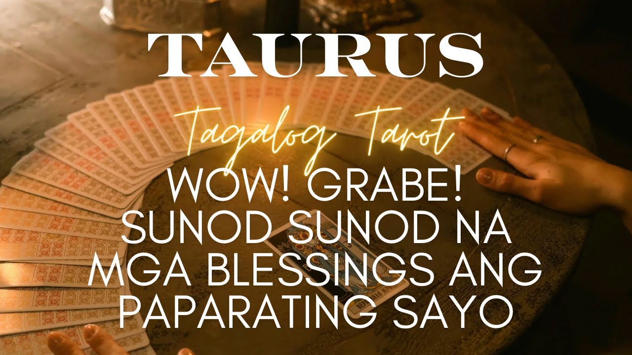♉️ TAURUS WOW! GRABE! Sunod Sunod Na Mga Blessings Ang Paparating Sayo