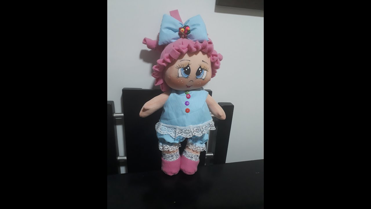 Tutorial de como realizar muñeca Rosita paso a paso para que puedan practicarlo