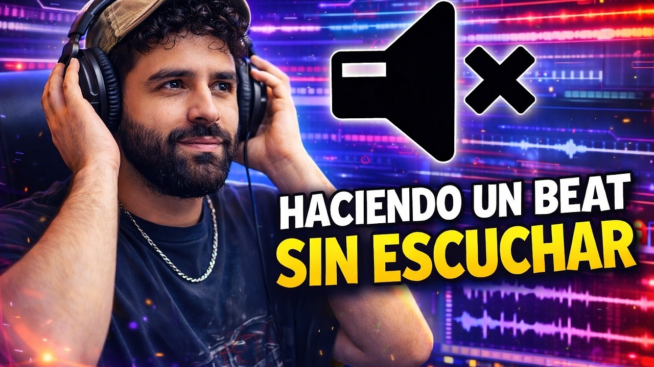 Haciendop un beat SIN ESCUCHAR ABSOLUTAMENTE NADA! (El chat me guia)
