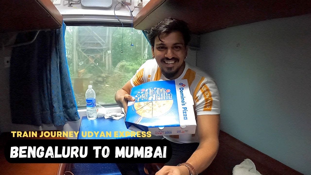 Bengaluru To Mumbai By Train | Udyan Express 11302 | bbr Vloggs