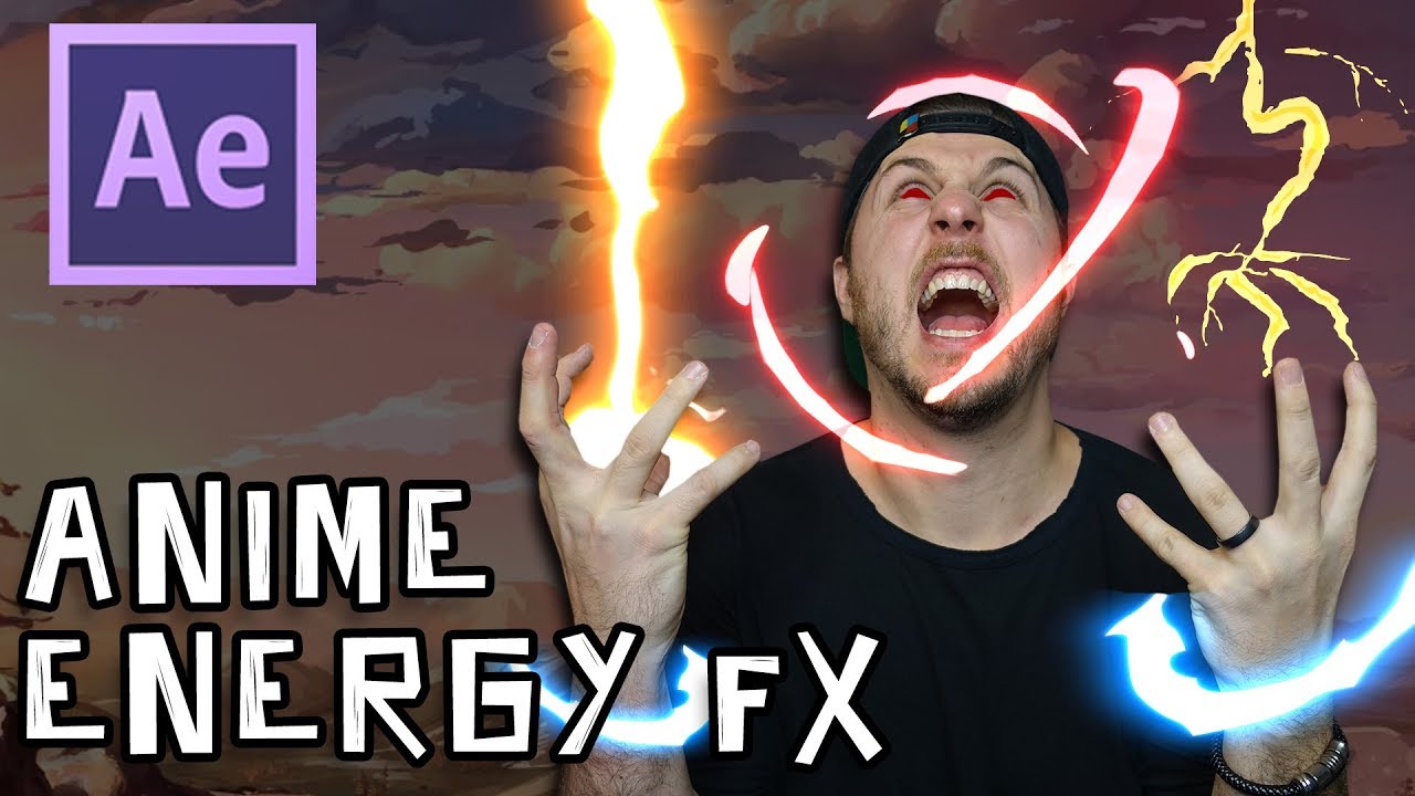Anime Energy Flash Effects! Videohive And Adobe After Effects Tutorial