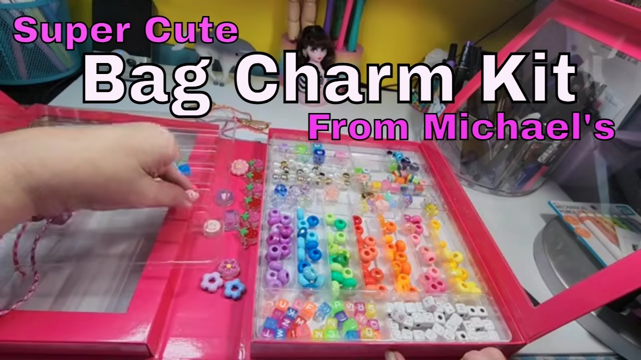 Bag Charm Kit * Opening Minibar by Baublebar *  Kit From Michael's Unboxing * Beads