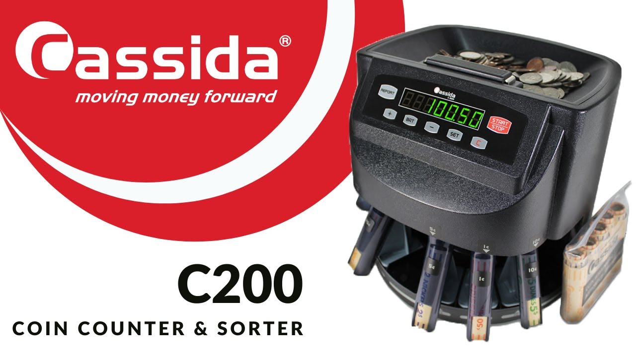 Wrapping Coins With The Cassida C200