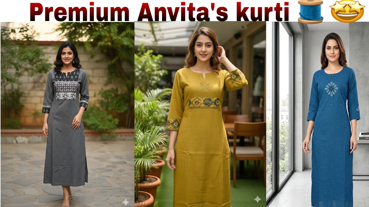 ✨Premium Anvita Brand Kurti’s✨M to 3XL Size💫For Orders 📲9909484788/9904399388#cotton #Kurti#like 