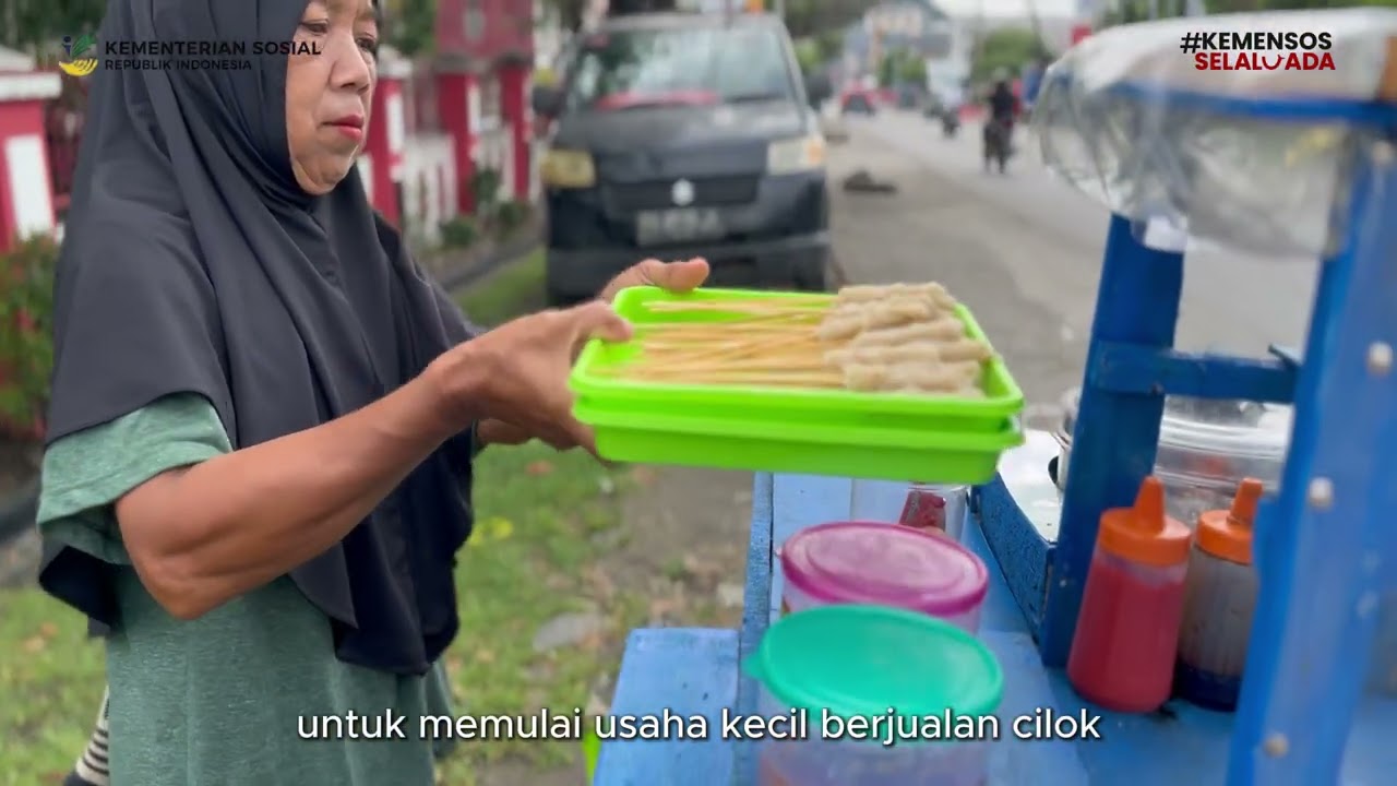Kisah Lukman : Pedagang Cilok Bakar Pedas