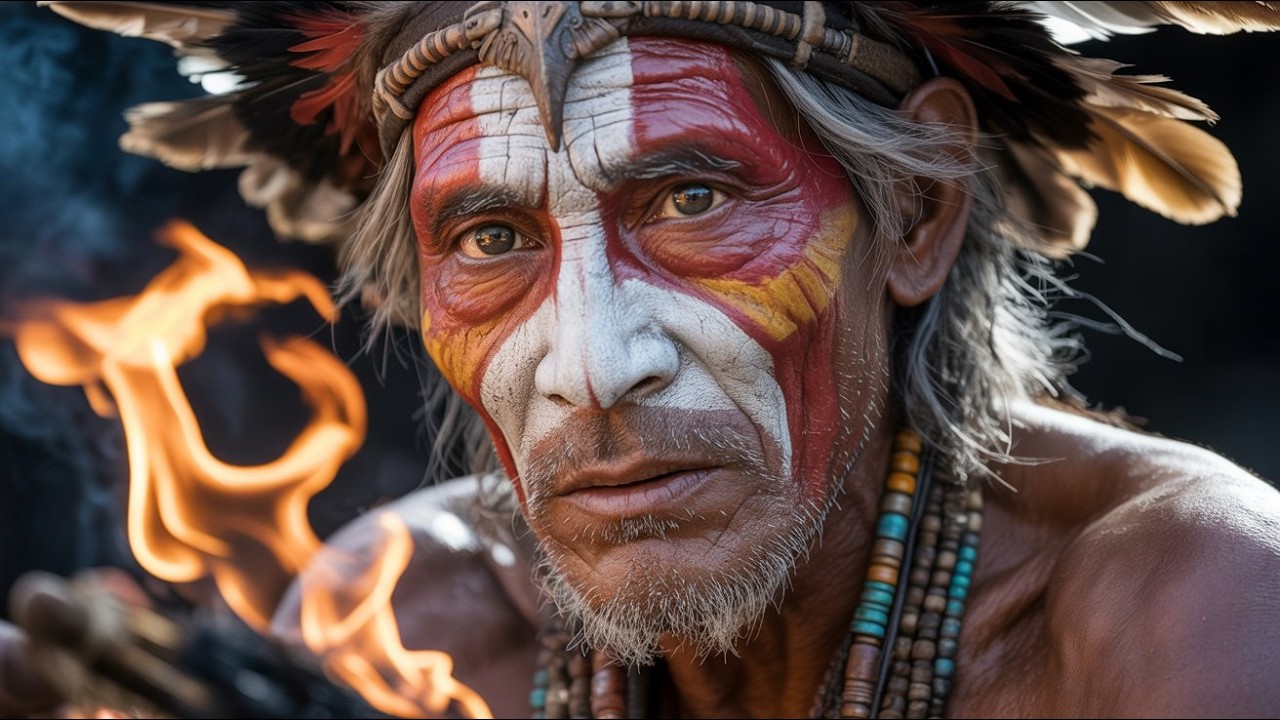 Shamanic Fire Spirit 🔥 432Hz Deep Ritual Healing Meditation Music