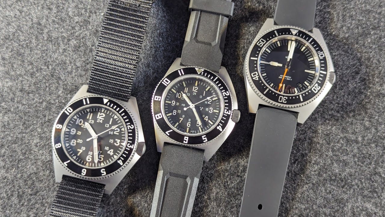 Асимметричные переиздания Benrus, Marathon и Mk II. Кто делает это лучше всех?