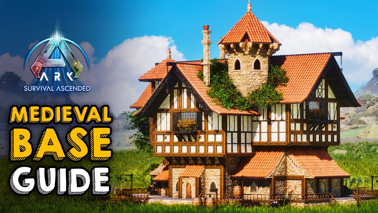 Epic Medieval PVE Base | Building Tutorial | ARK: Survival Ascended