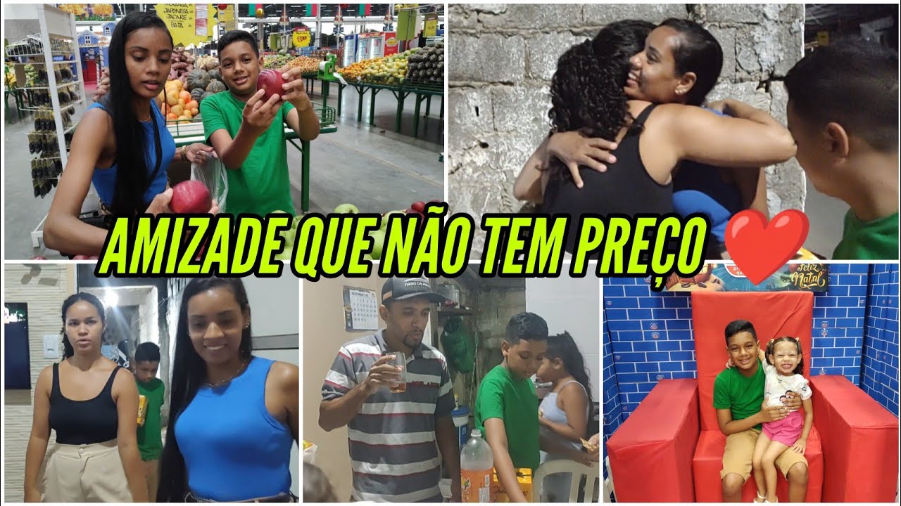 DEPOIS DAS COMPRAS! 🛒 Visitamos nossos amigos Erian e Geovana FIZEMOS UM LANCHE JUNTOS ❤️