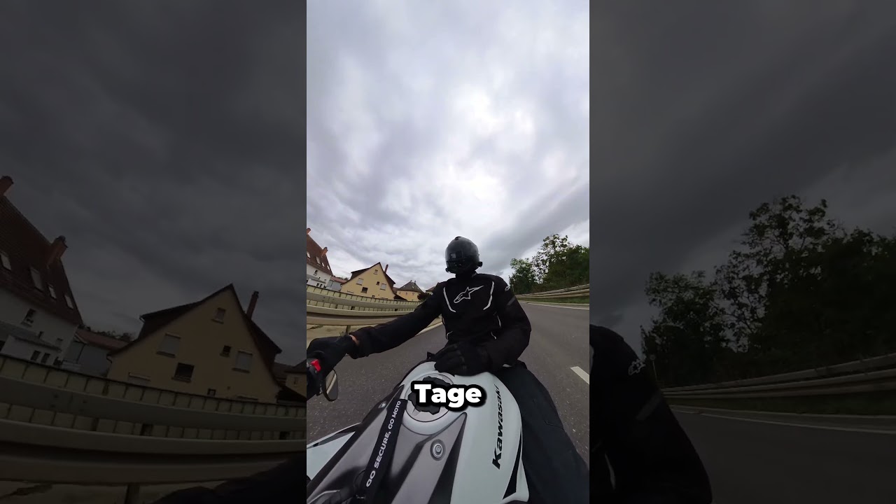 Motorrad fahren im Winter?! 😅 #motorrad #motovlog