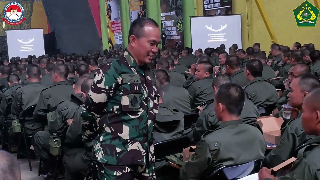 KOMANDAN KOLAT IV CIMAHI MEMBERIKAN MATERI PELAJARAN KEPADA SISWA SPPI BATCH 3 TA 2025
