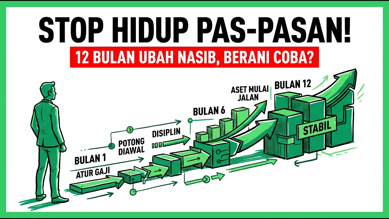 STRATEGI MENGUBAH NASIB FINANSIAL DALAM 12 BULAN UNTUK GAJI UMR