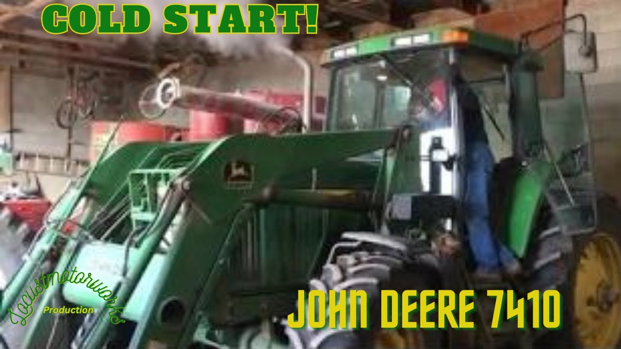 John Deere 7410  with 12,000 hours Cold Start