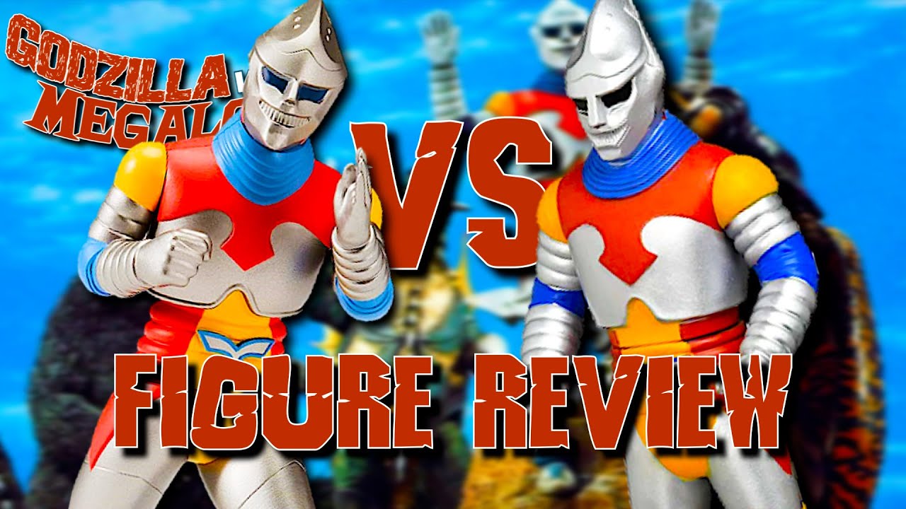 Playmates Vs Bandai Who Made The Best Jet Jaguar 1973? Figure Review! - Godzilla VS Megalon